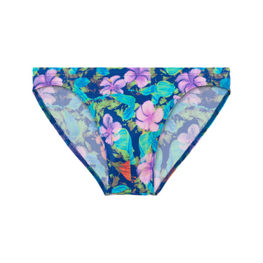 Balata Swim Micro Briefs | Navy Print 402903-P0RA